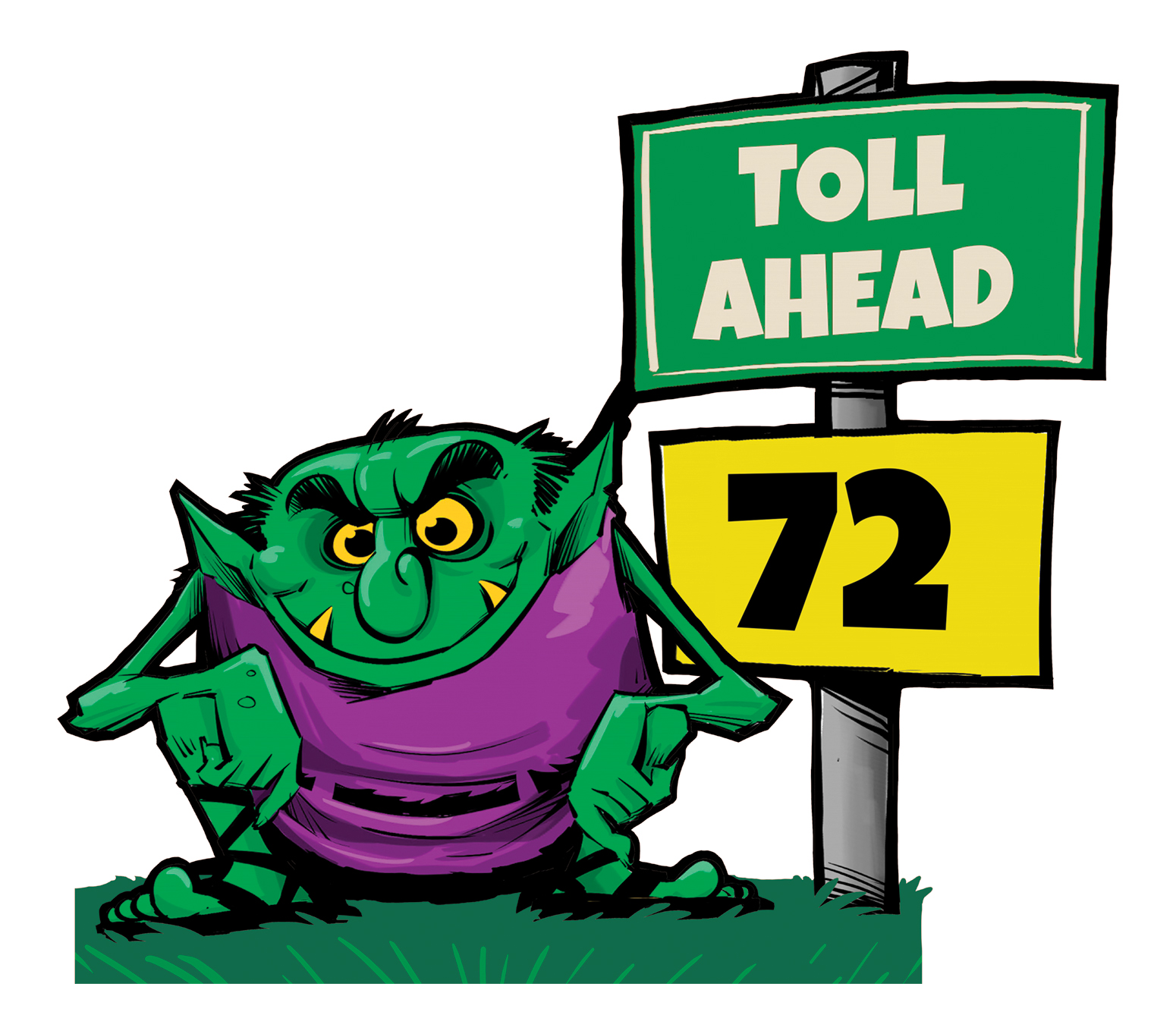 Anti-toll group puts up giant ‘toll troll’ at state capitol